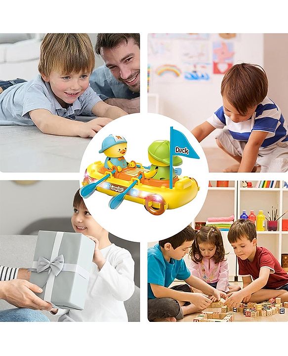 Musician Toy with Rowing Boat – Music, Lights & Endless Fun for Kids!