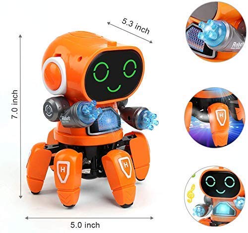 Bot Robot Toy – Dancing Fun with Lights and Music!