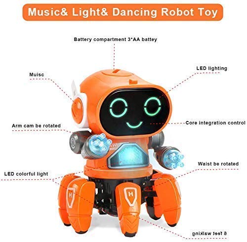 Bot Robot Toy – Dancing Fun with Lights and Music!