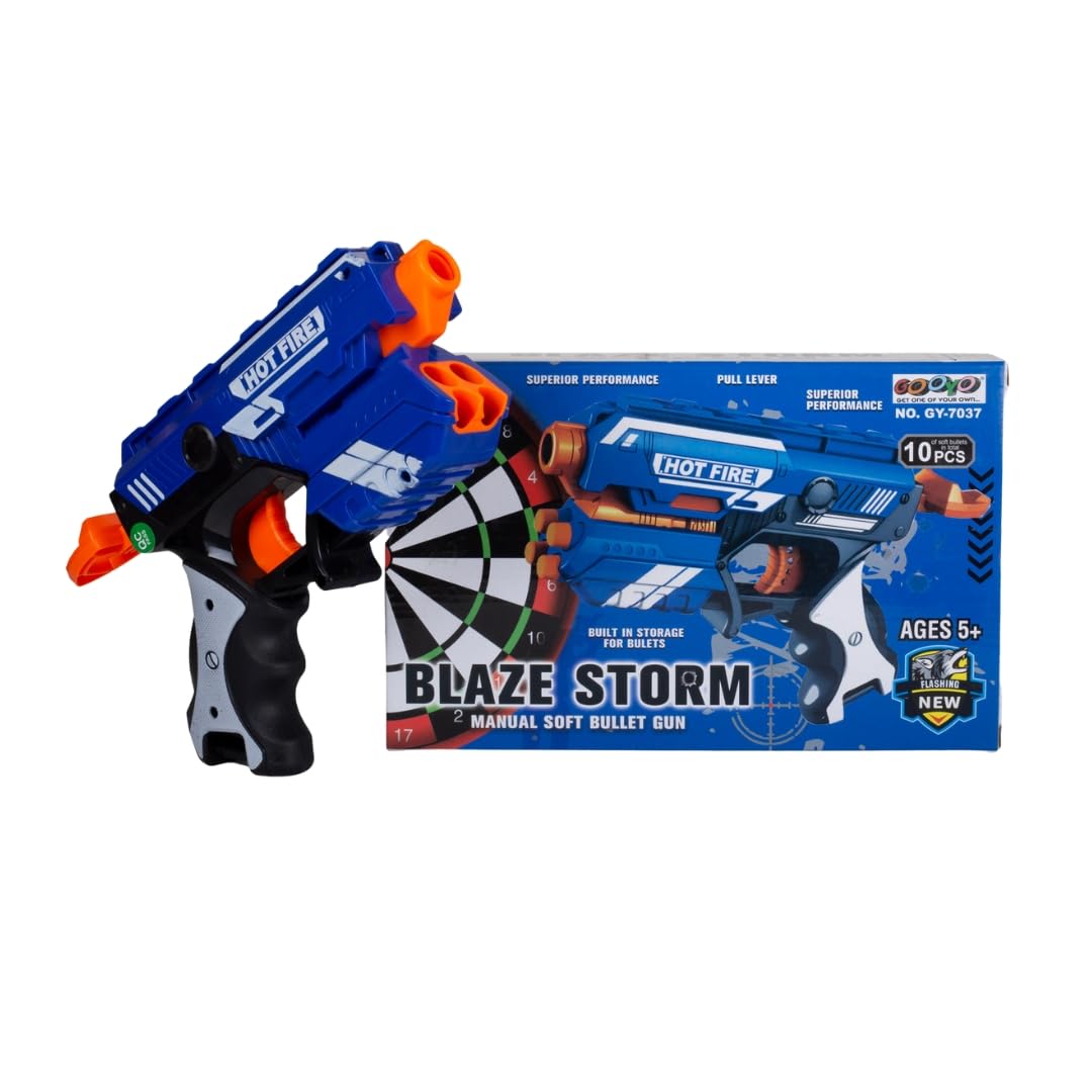 Blaze Storm Bullet Toy Gun - Action-Packed Fun for Kids!