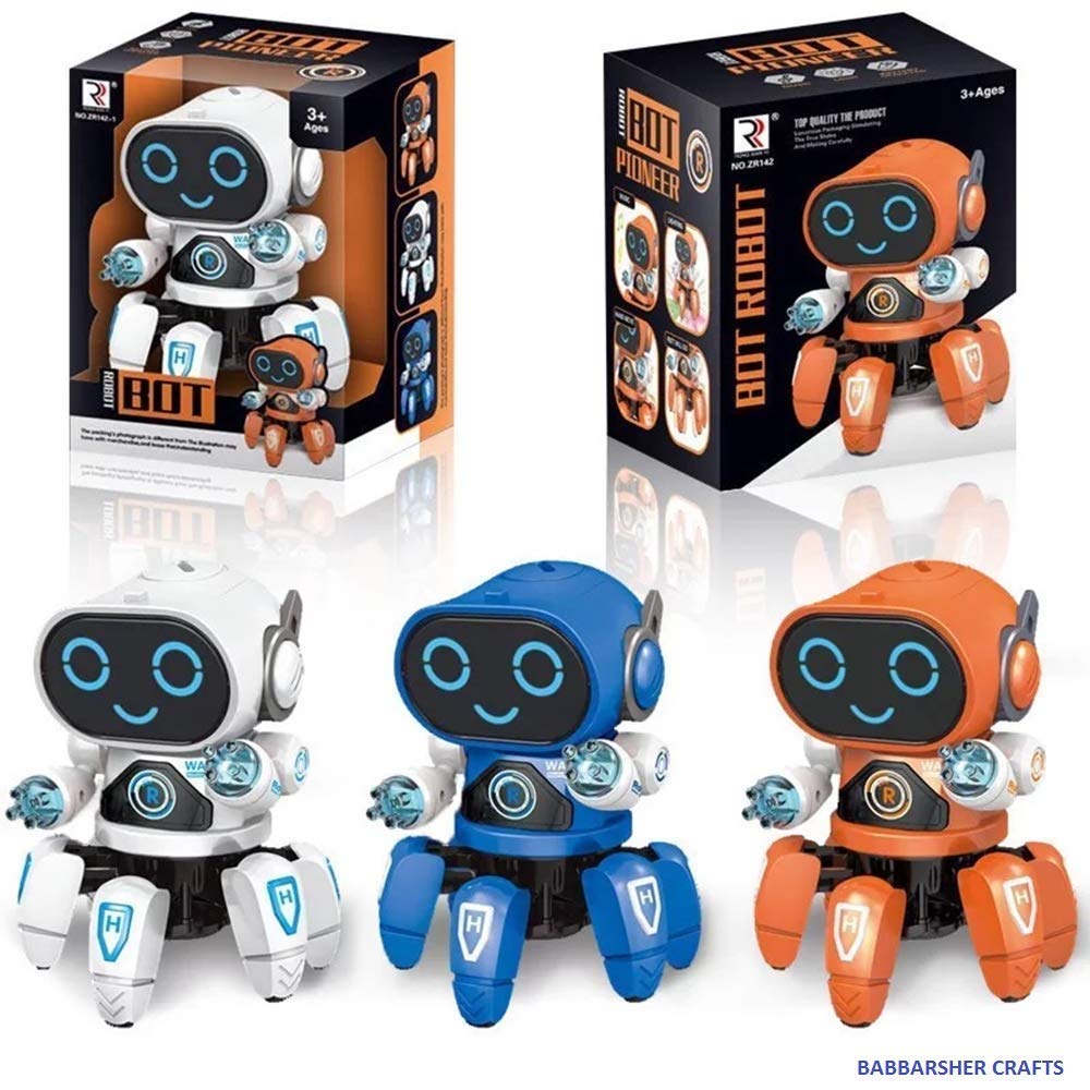 Bot Robot Toy – Dancing Fun with Lights and Music!