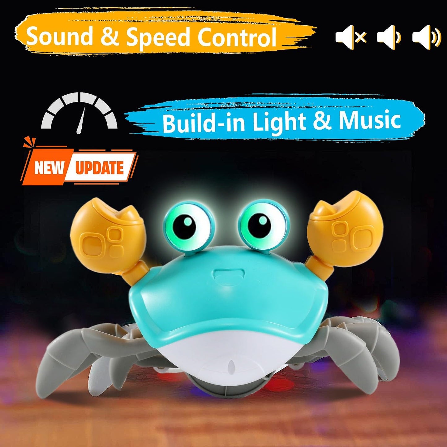 Crawling Crab Baby Toy – Fun, Interactive Learning for Infants and Toddlers!