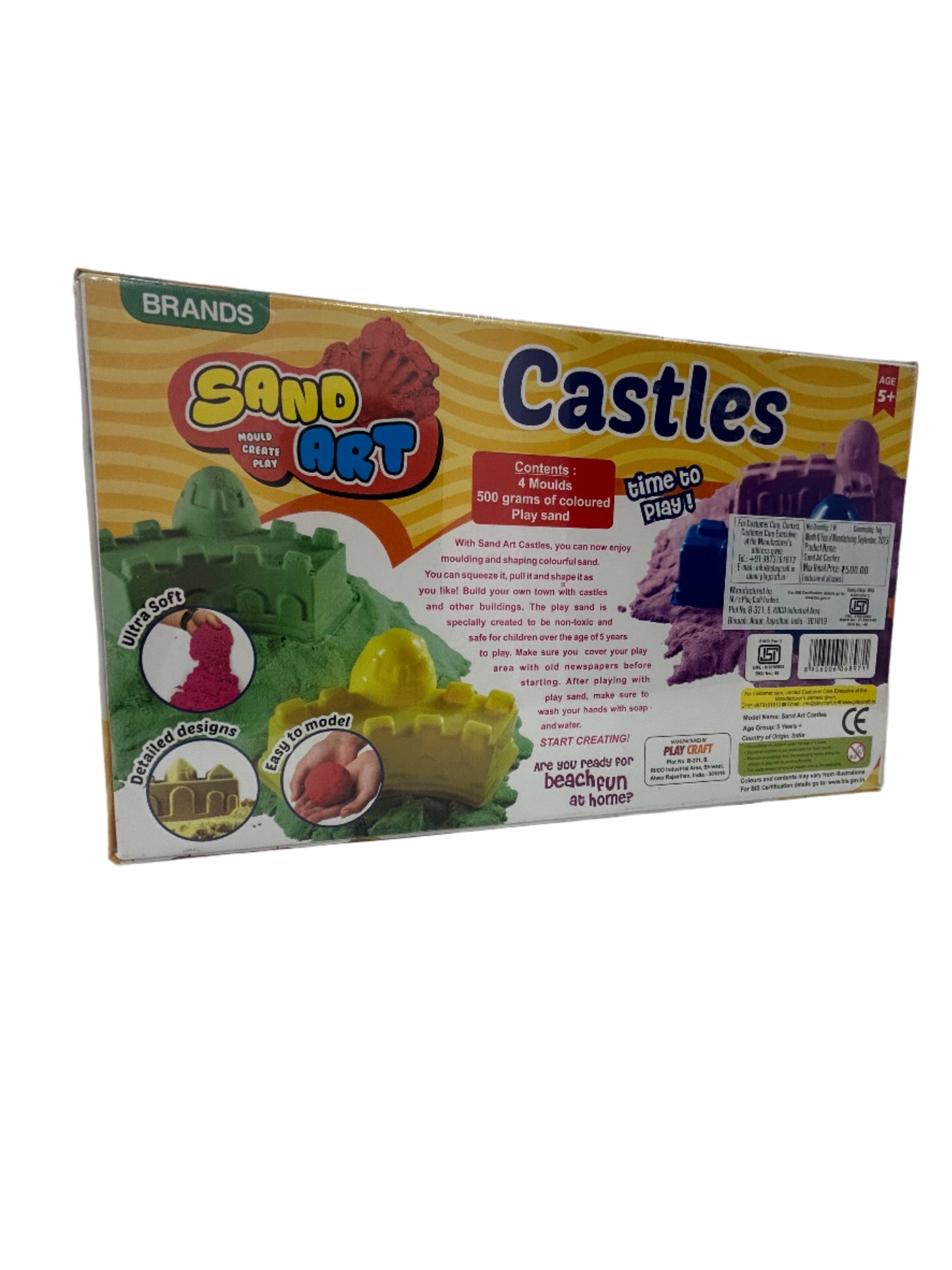 Acrive Sand Art - Castles