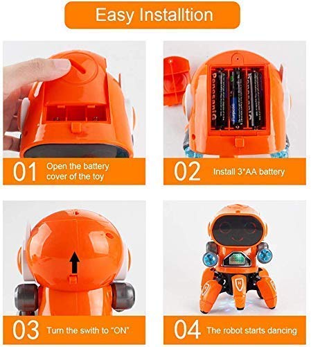 Bot Robot Toy – Dancing Fun with Lights and Music!
