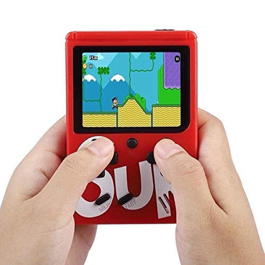 Sup Video Games Portable, 400 in 1, Led Screen and USB Rechargeable, Handheld Console, Classic Retro Game Box Toy for Kids Boys & Girls (Multi Color ,1 pcs)