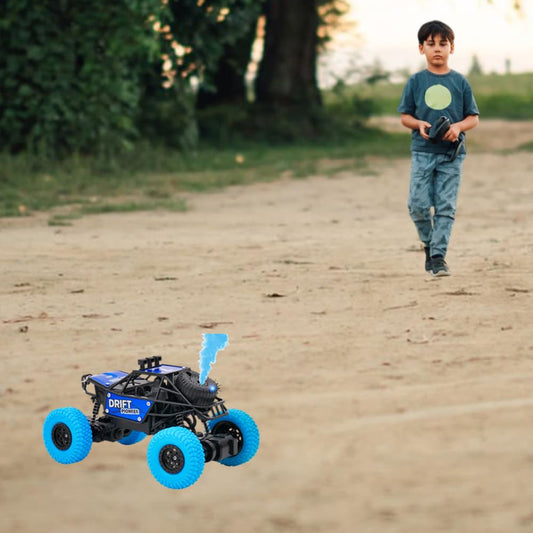 Rechargeable Remote-Control Drift Car with smoke – Ultimate Off-Road Fun!