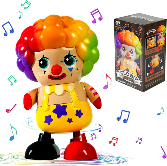Toddler & Baby Dancing Clown Toy – Educational Fun for 3-Year-Olds and Up!