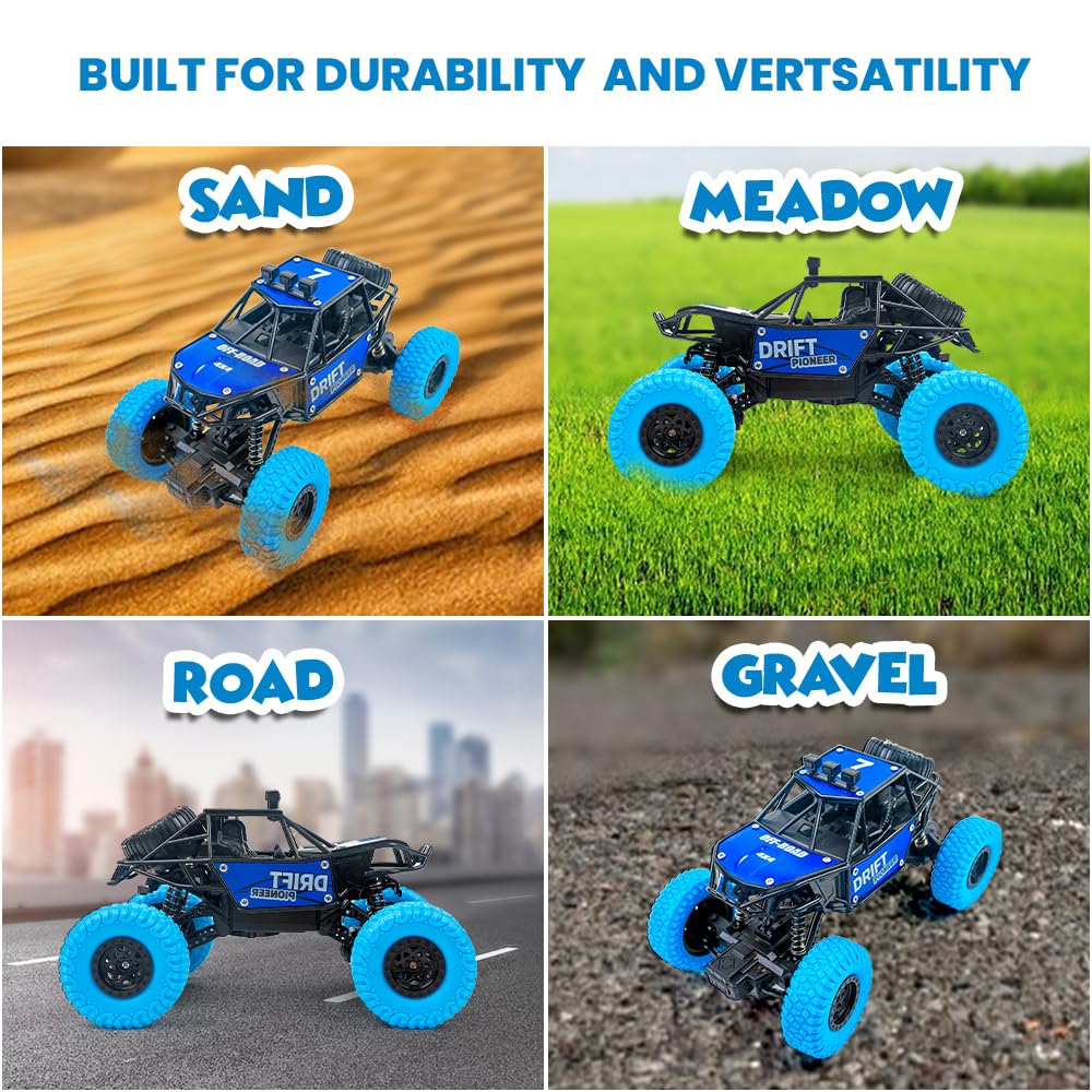 Rechargeable Remote-Control Drift Car with smoke – Ultimate Off-Road Fun!