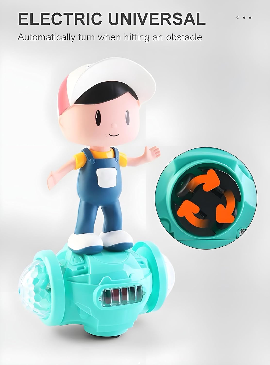 Fashion Boy – Musical Dancing Toy with 360° Rotation for Kids
