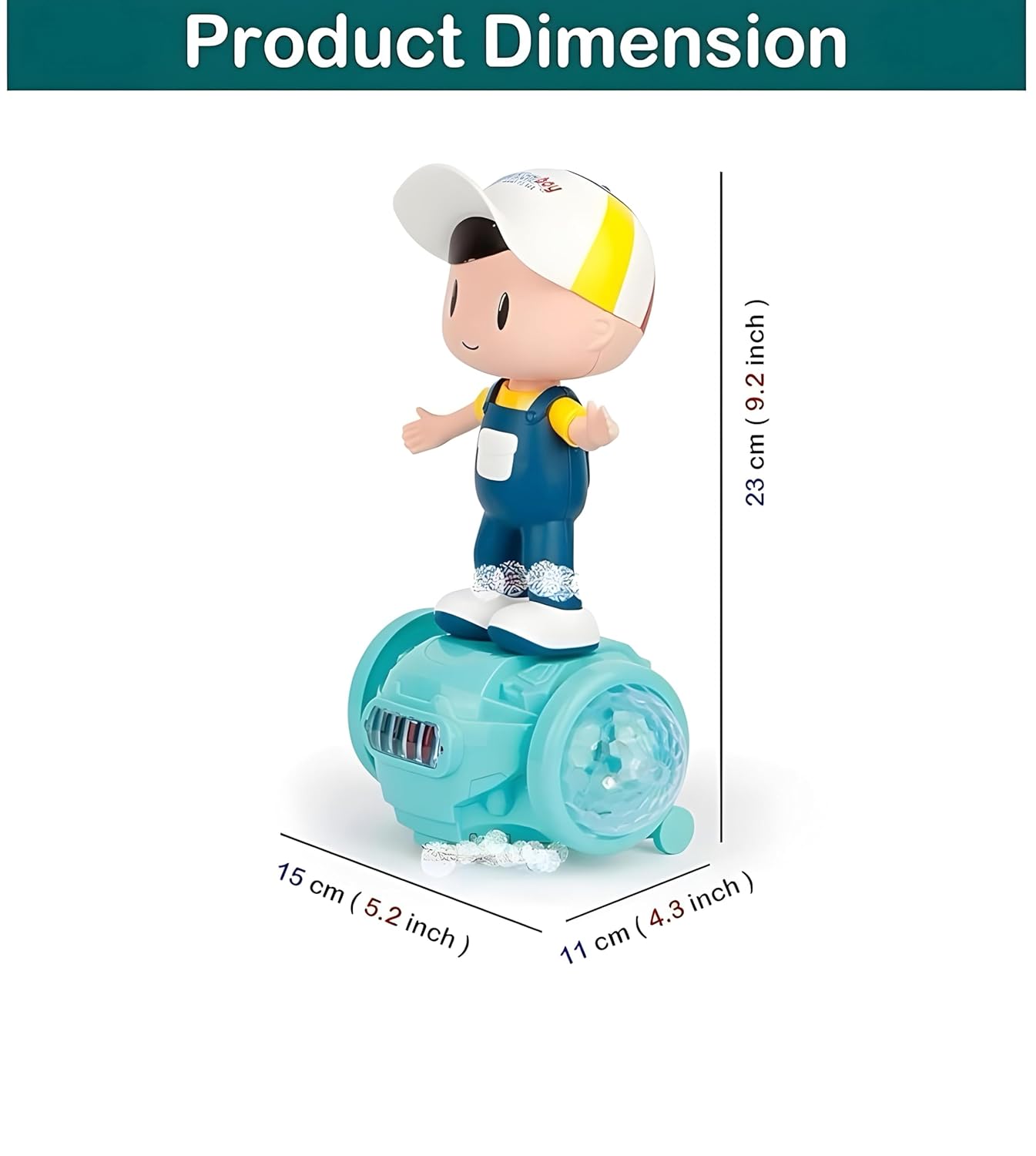 Fashion Boy – Musical Dancing Toy with 360° Rotation for Kids