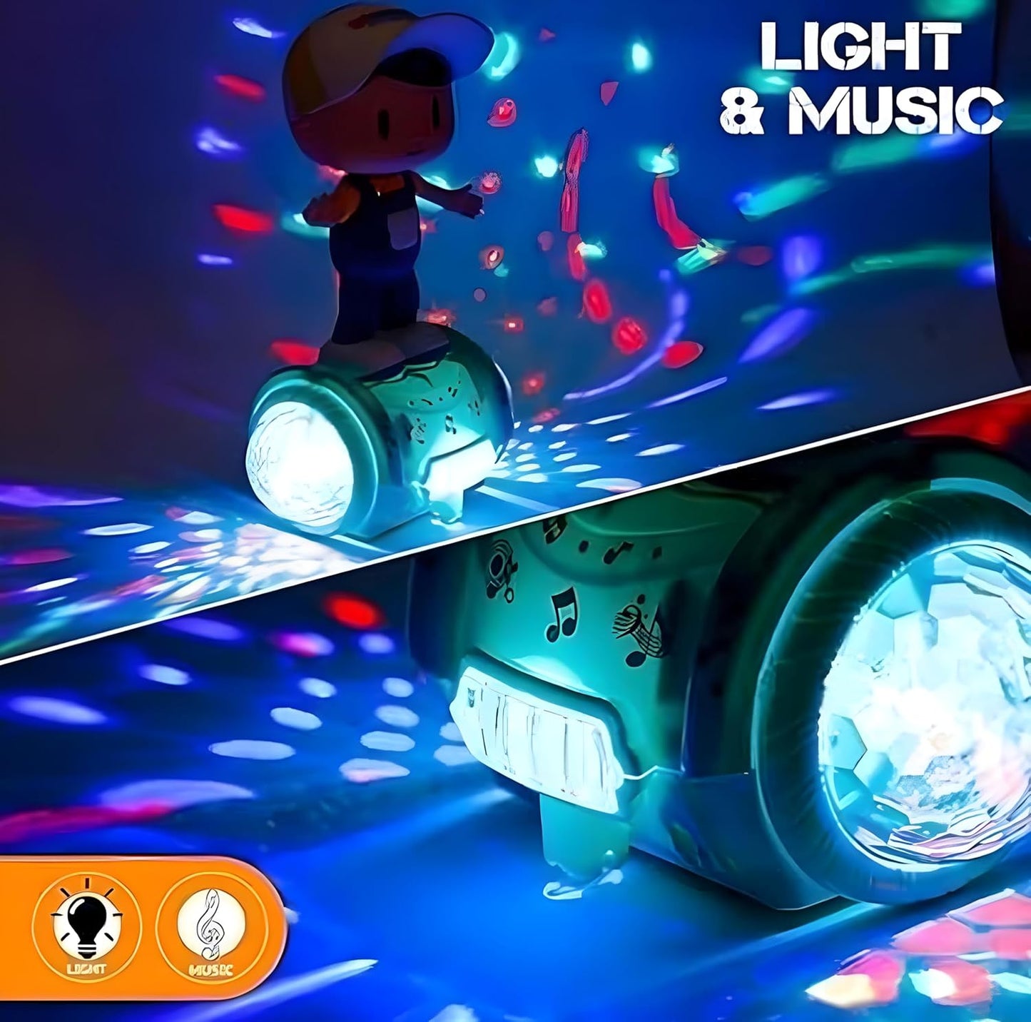Fashion Boy – Musical Dancing Toy with 360° Rotation for Kids