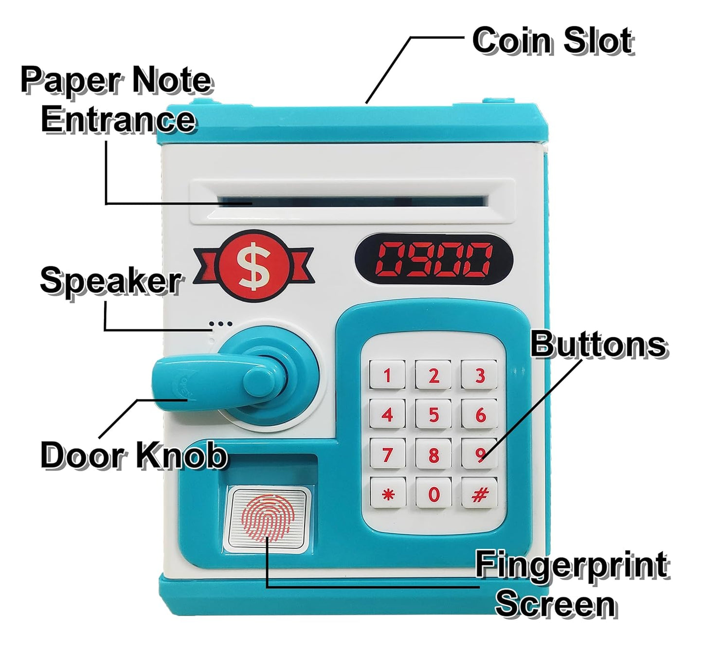 Money Safe Piggy Bank – Fun and Secure Savings for Kids and Adults!