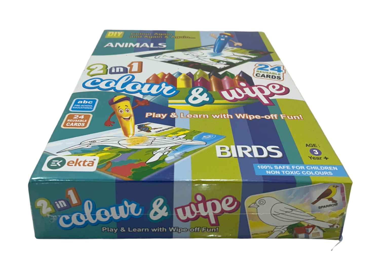 2 in 1 - Colour and Wipe