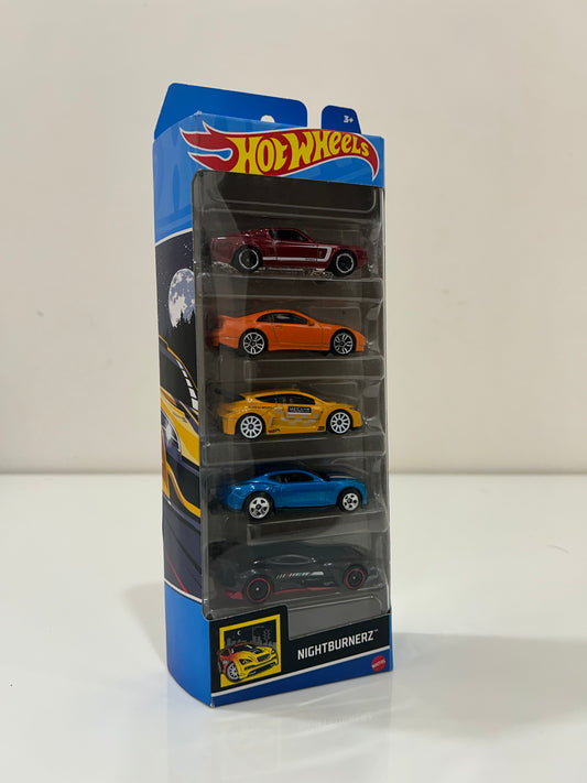 Hotweels 5 car set - NightBurnerz