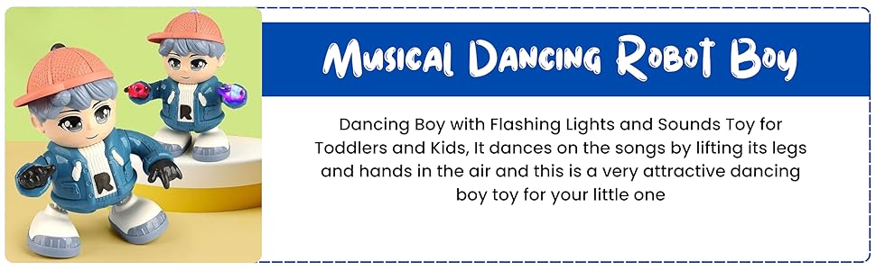 Cool Dancing Musical Boy - Fun Toy for Toddlers