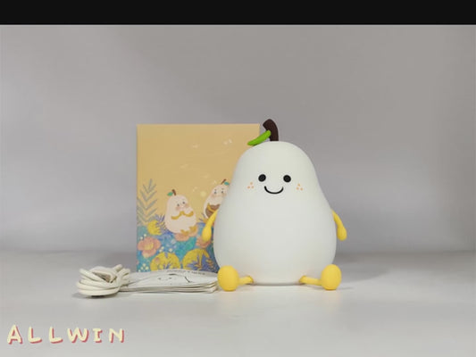 Cute Pear Lamp - Add a Splash of Color to Any Space!